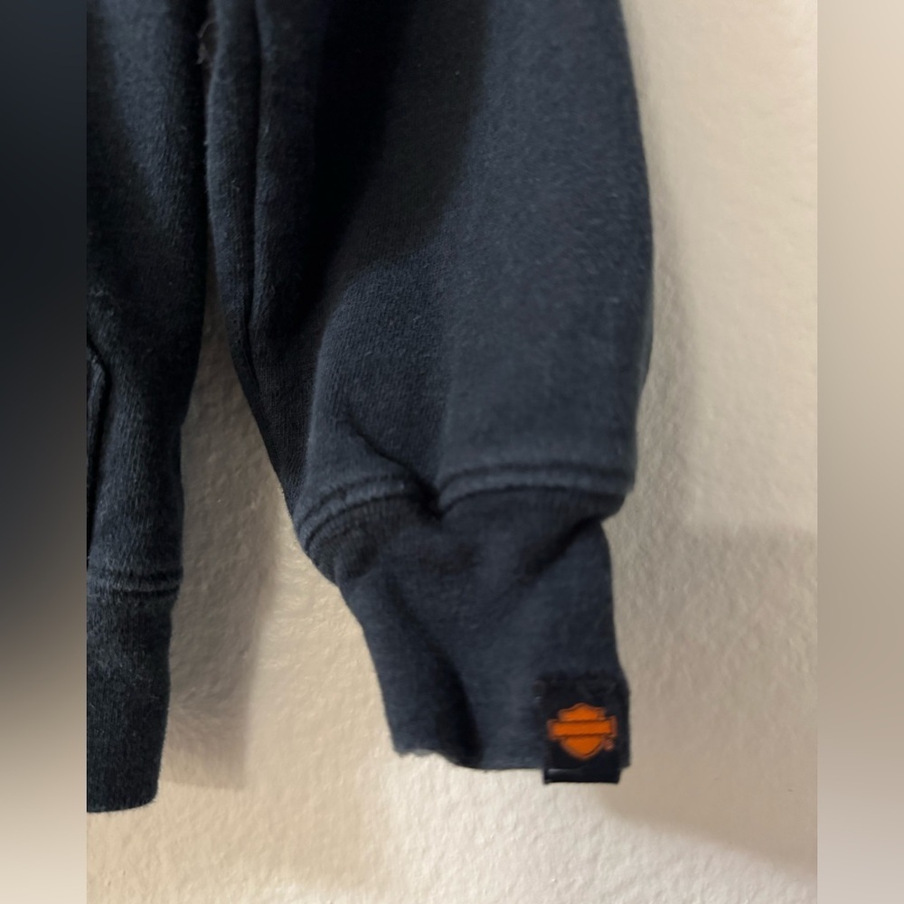Harley-Davidson Kids Zip-Up Hoodie – Size 5 - Picture 2 of 7
